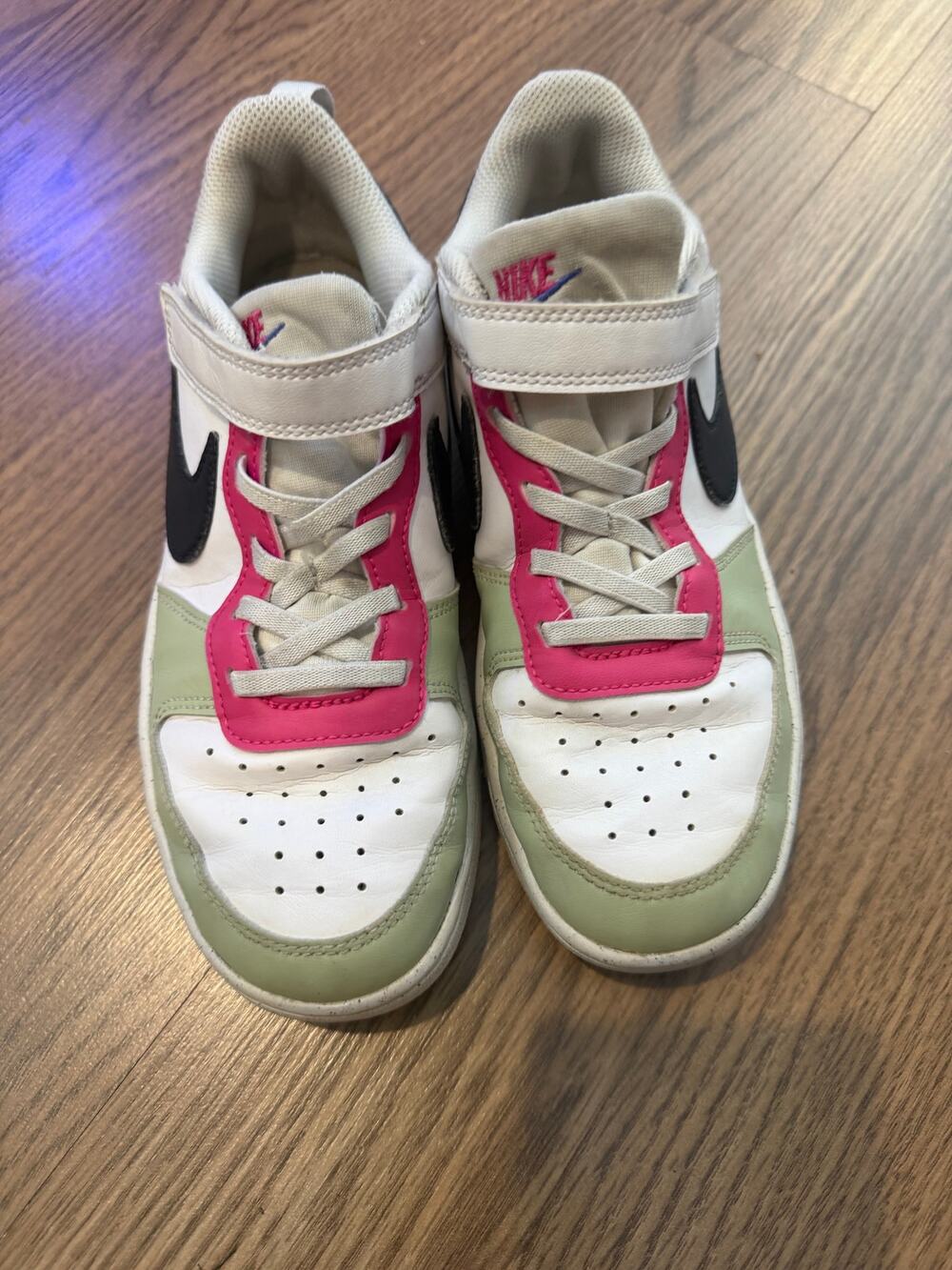 Nike Court Borough Low Recraft PS Pink Ultramarine Youth Size 3Y Sneakers Shoes